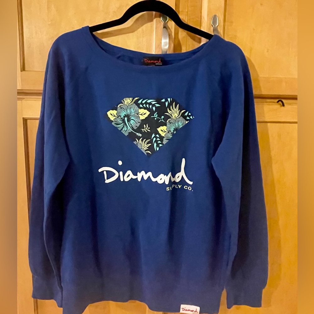 Diamond Sweatshirt Size L